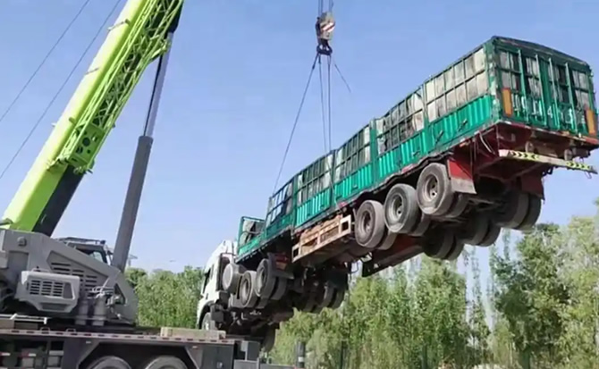 平罗道路脱困救援案例